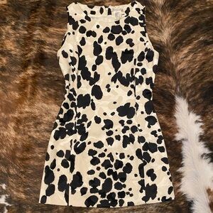 LUCA LUCA Vintage Cow Print Dress